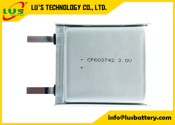CP603742 Mini płaska bateria 2400 mAh Miękka bateria LiMnO2 do inteligentnej logistyki