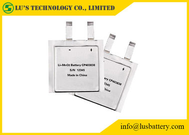 Dostosowana bateria litowa 3,0 V ultra cienkie ogniwa elastyczne baterie limno2 serii CP