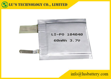 LP104040 3,7 V 60 mah małe ogniwo litowo-polimerowe Baterie litowo-jonowe pl104040 3,7 V 60 mah do systemu śledzenia