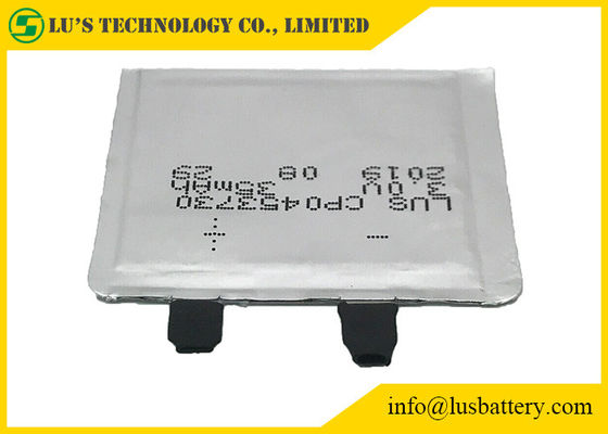 CP0453730 Grubość 0,4 mm 3 V 35 mAh Bateria litowa Limno2