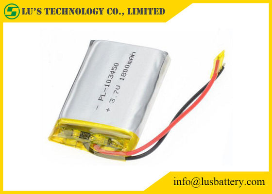 1800 mah 3,7 V Akumulator litowo-polimerowy LP103450 Długość Lipo 50,5 mm