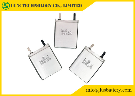 Ultra cienka bateria RFID 3000mah 3V CP604050 Powłoka Hrl na płytkę drukowaną