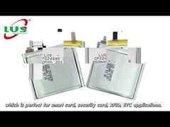 3V Lithium Battery Ultra Slim Batteires 800mAh CP254442 From LUS Battery