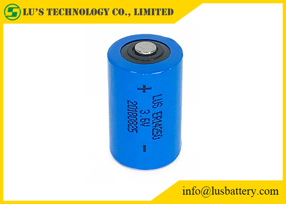 Nieładowalna bateria litowa ER14250 3,6 V 1/2 AA, rozmiar 1200 mAh Lisocl2 Battery Pack