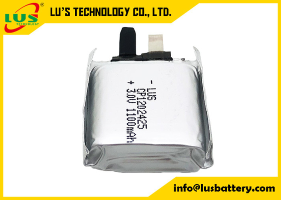 CP1202425 Etui Bateria litowo-manganowa 3V 1100mah Ultra cienka komórka do montażu na płytce drukowanej