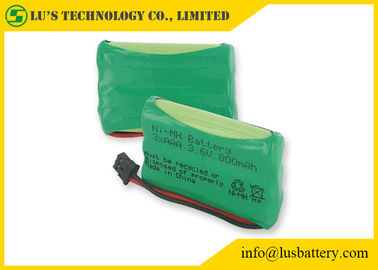 Indywidualne kolorowe baterie NIMH Akumulator AAA Bateria telefonu 3,6 V 800 mAh nimh