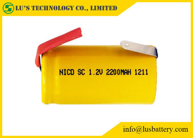 Multi Function Sub C 1.2 Volt Battery / Sub C 2200mah Nicd akumulator