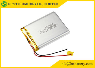 Akumulator LiPo LP905567 Akumulator litowo-polimerowy 3000 mAh 3,7 V Niestandardowe terminale