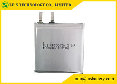 Dostosowana elastyczna bateria litowa Cp355050 3 V cienkie ogniwa 3,0 V 1900 mah baterie limno2