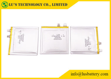 Ultra cienka bateria 3,0 V 200 mah CP064248 baterie limno2 do systemu płatności