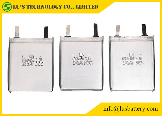 CP604050 3V 3000mah Bateria litowo-polimerowa RFID o grubości 0,6 mm
