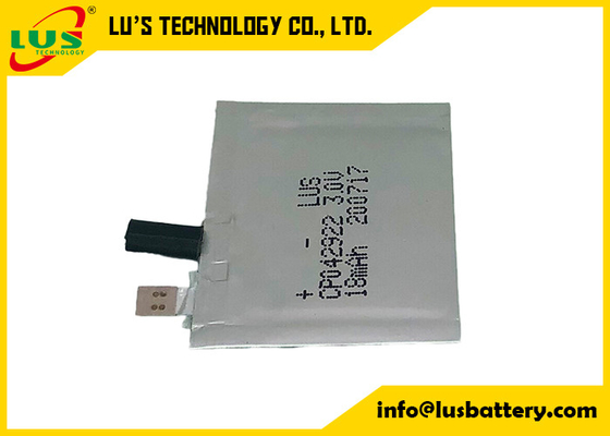 Karty inteligentne Ultra Thin Cell CP042922 3V 18mAh RFID Tabs Terminale