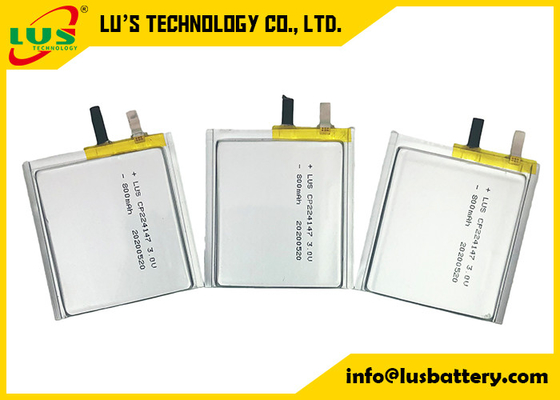 Ultra cienka bateria 3.0 V Limno2 CP224147 800 mAh Highdrive Prismatic