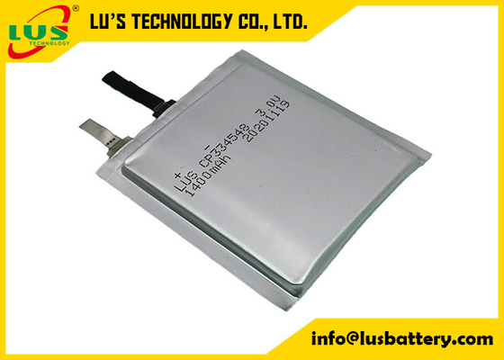 3,0 V 1400 mAh Lipo Ultra Thin Battery Cienkowarstwowe baterie do rozwiązań IOT