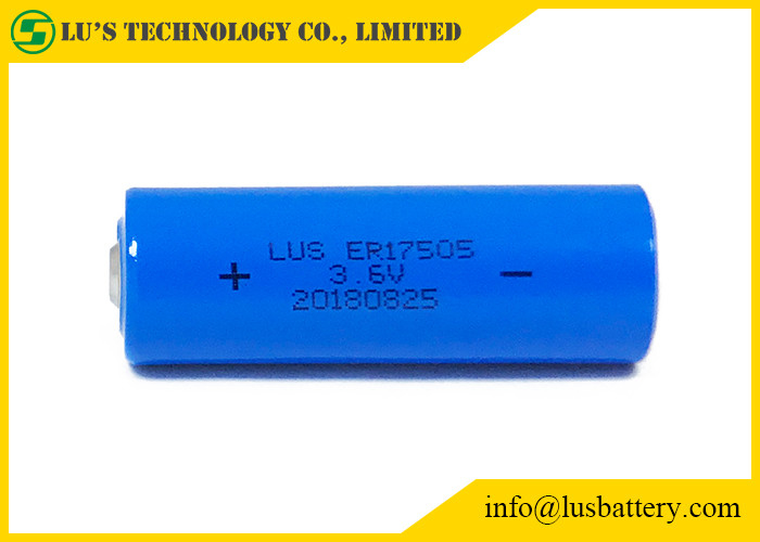 SMT PCB 3400mah Bateria litowo-chlorkowo-tionylowa ER17505 3.6V Struktura szpuli 3.4Ah Bateria jednorazowa