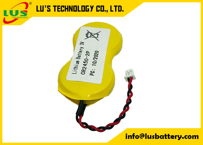 Cr2450-2p 3v Ogniwo guzikowe 1200 mAh Typ baterii Imos 1p2-A1 dla Rfid