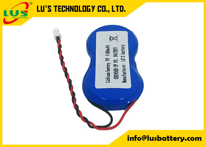 CR2450-2P 3V 1200mah Typ baterii IMOS 1P2-A1 Baterie litowo-metalowe