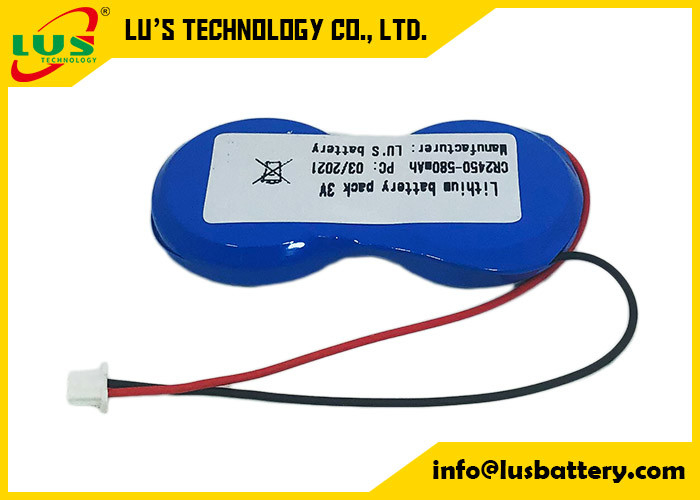 CR2450-2P 3V 1200mah Typ baterii IMOS 1P2-A1 Baterie litowo-metalowe