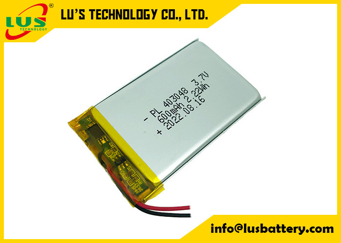 LP403048 Akumulator litowo-polimerowy 3,7 V 600 mAh Akumulator litowo-jonowy do inteligentnego urządzenia
