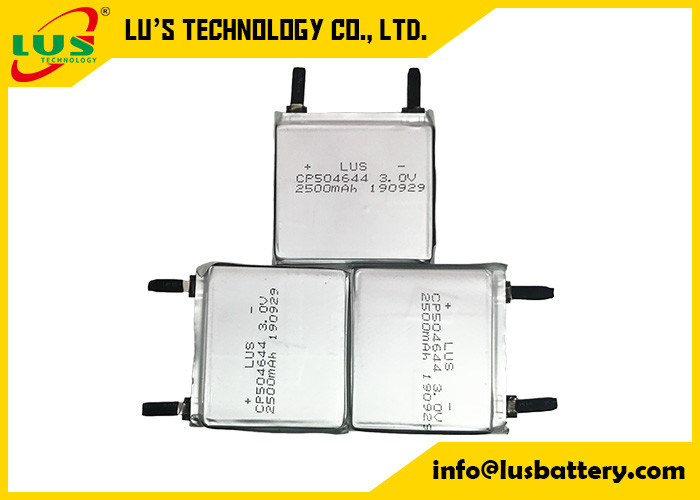 CP504644 Podstawowa bateria litowa 3 V 2500 mAh Ultra cienka bateria do produktów IOT