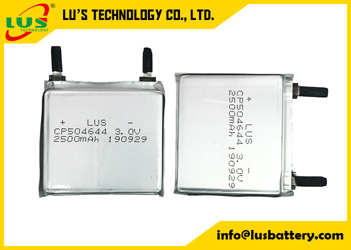 CP504644 Podstawowa bateria litowa 3 V 2500 mAh Ultra cienka bateria do produktów IOT