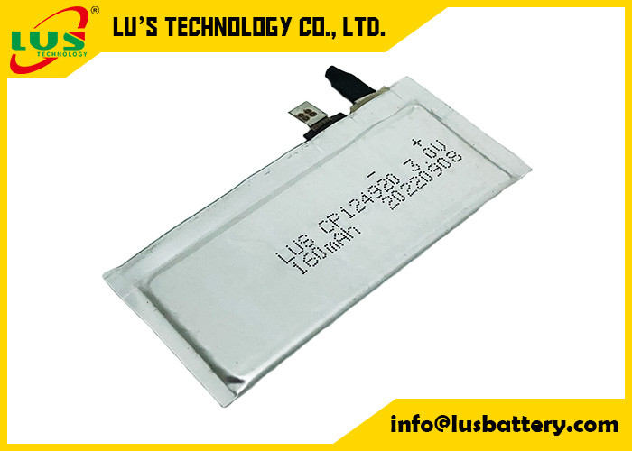 CP124920 LiMnO2 Bateria litowa Elastyczna 3V 160 Mah Super cienka komórka do hełmu ochronnego