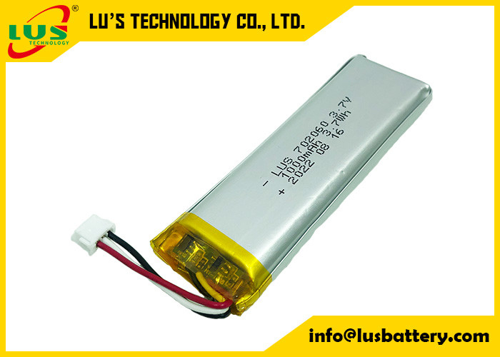 LP702060 Ultra cienka bateria litowo-polimerowa 3,7 V o dużej pojemności do mini drukarki