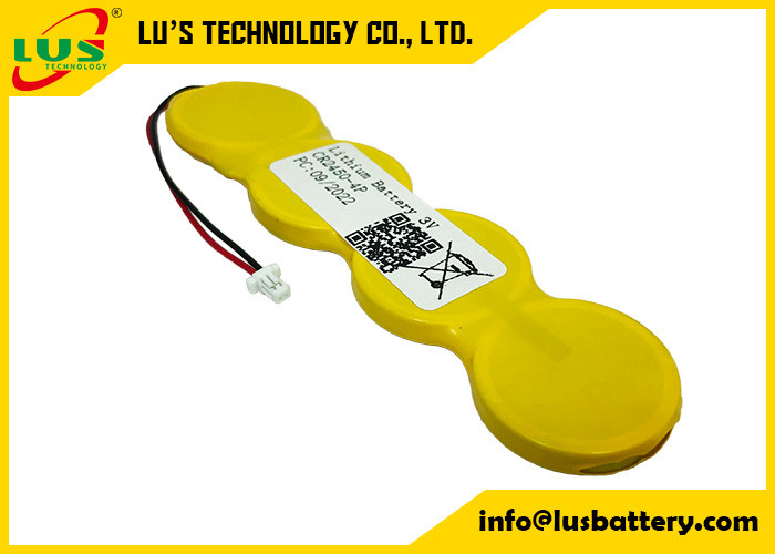 CR2450 2400mah 3v litowe baterie guzikowe Pakiet ogniw monetowych do inteligentnych tagów