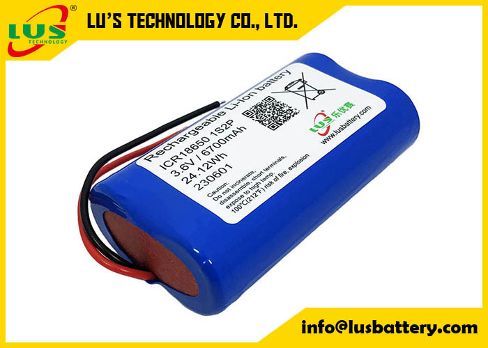Akumulator ICR18650 3,6 V 6700 mAh Akumulator litowo-jonowy 18650 3350 mah 6700 mah