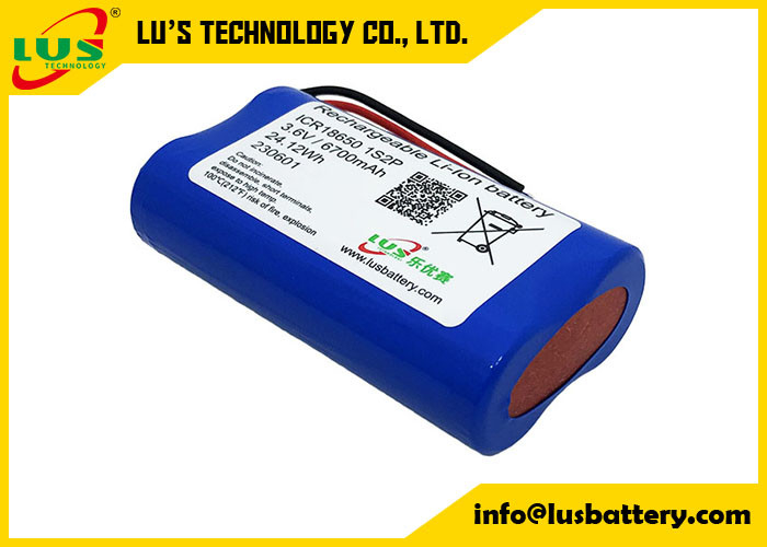 Akumulator ICR18650 3,6 V 6700 mAh Akumulator litowo-jonowy 18650 3350 mah 6700 mah