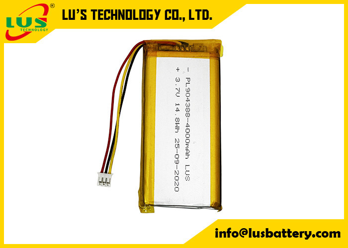 Litowo-polimerowy akumulator 3,7V 4000mAh LP904388 14,8Wh 3,7v 4000mah Li-ion akumulator 904388