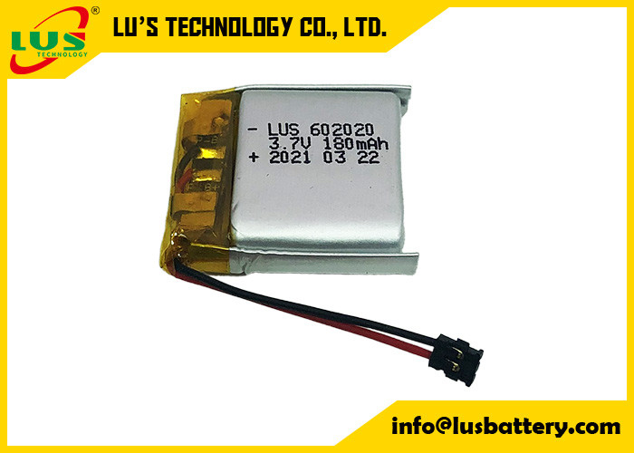 LiPo bateria LP602020 3.7V 180mAh dla latającego spinnera Bateria Li-polimerowa o wysokiej gęstości energii LP602020