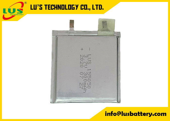 Li-polimerowy akumulator ładowalny LP155050 3.7v 300mah Cienkie akumulator litowy 155050 Do karty inteligentnej