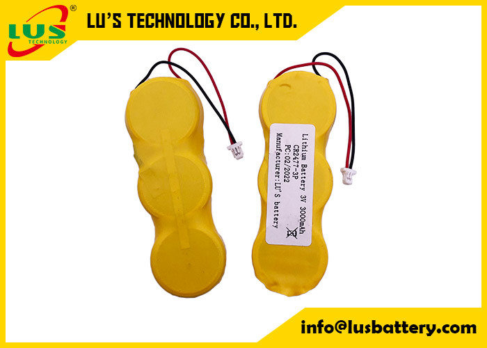 CR2477 3V akumulator z ogniwami litowymi 3 Volt 1000mAh akumulator z dwutlenkiem manganu