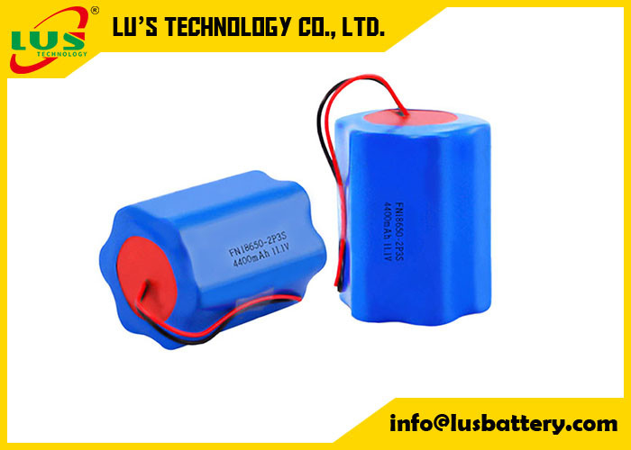 11.1V 4400mAh Ładowalna 18650 Litowo-jonowa bateria OEM Litowo-jonowa bateria 18650 11.1V 4400mah