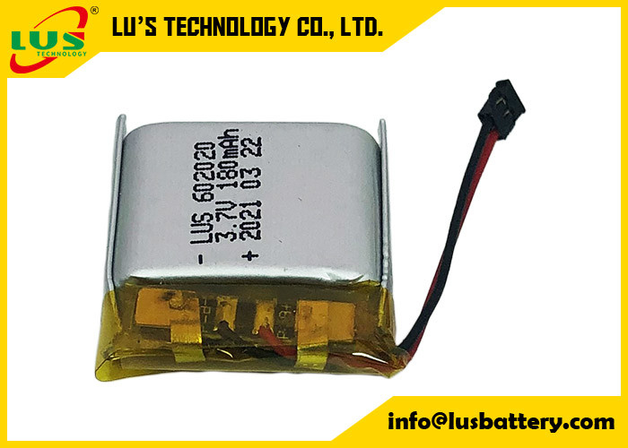 3.7V 180mAh Lipo Polimerowy Litowo-Jonowy Polimerowy Akumulator LP602020 062020 180mAh 3.7V Li Polimerowe Akumulatory