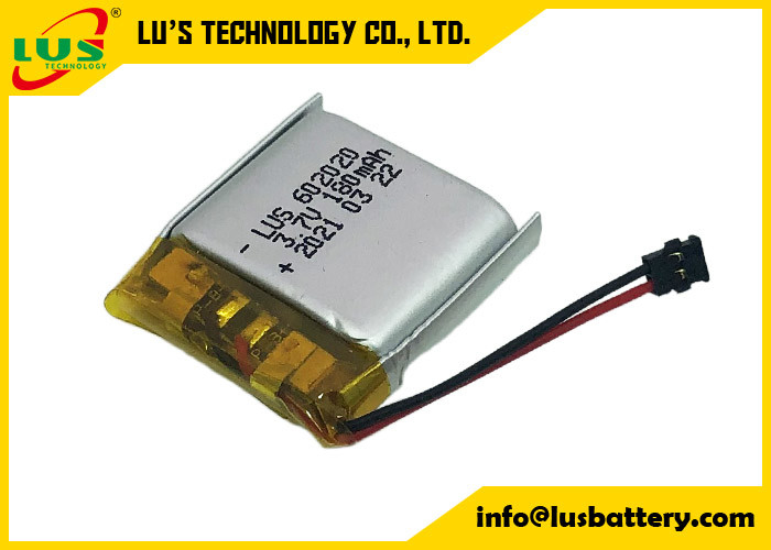 3.7V 180mAh Lipo Polimerowy Litowo-Jonowy Polimerowy Akumulator LP602020 062020 180mAh 3.7V Li Polimerowe Akumulatory