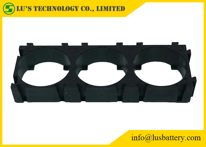 3 sztuk 1x3 18650 Battery Spacer Plastic Holder 3×1 Battery Cell Spacer/Holder cylindryczny bateria spacer 21700