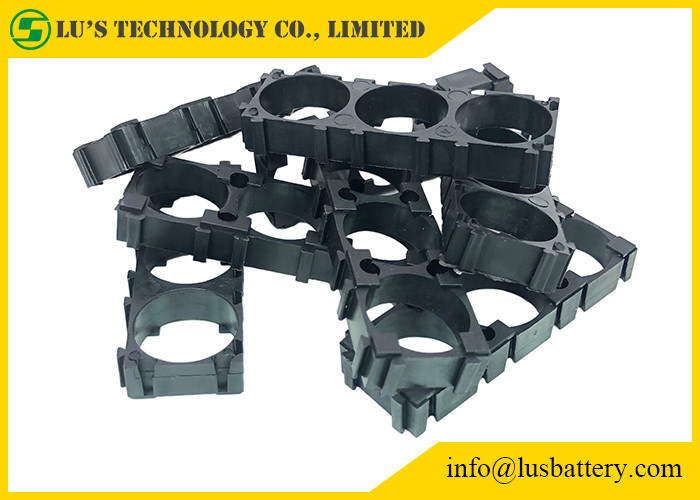 3 sztuk 1x3 18650 Battery Spacer Plastic Holder 3×1 Battery Cell Spacer/Holder cylindryczny bateria spacer 21700