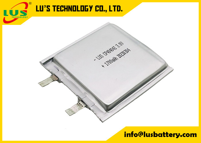 3V akumulator litowy Ultra Slim Batteries 1700mAh CP404040 akumulator metalowy litowy w pakiecie miękkim