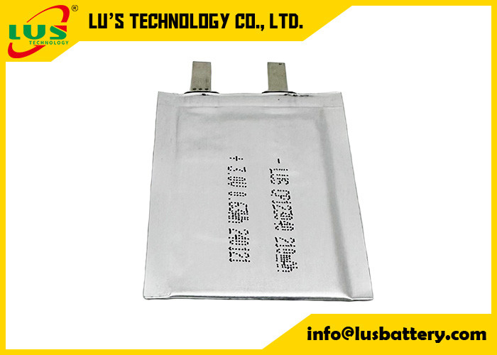 Cp123040 Ultra Thin Primary Lithium Battery 3.0 Volt 210mAh Li-Mno2 Bateria dostosowana
