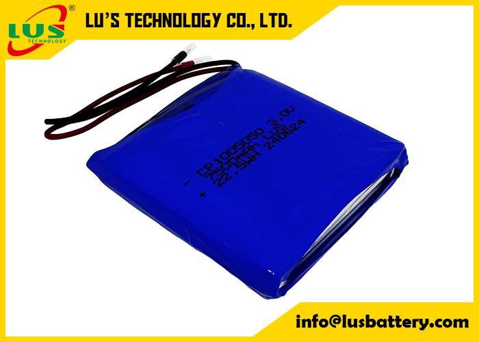 LiMnO2 Ultracienkie ogniwo 3V CP1005050 Akumulator 7500mah akumulator litowy OEM do etykiet ESL