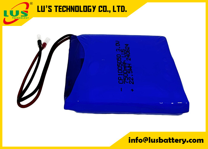LiMnO2 Ultracienkie ogniwo 3V CP1005050 Akumulator 7500mah akumulator litowy OEM do etykiet ESL