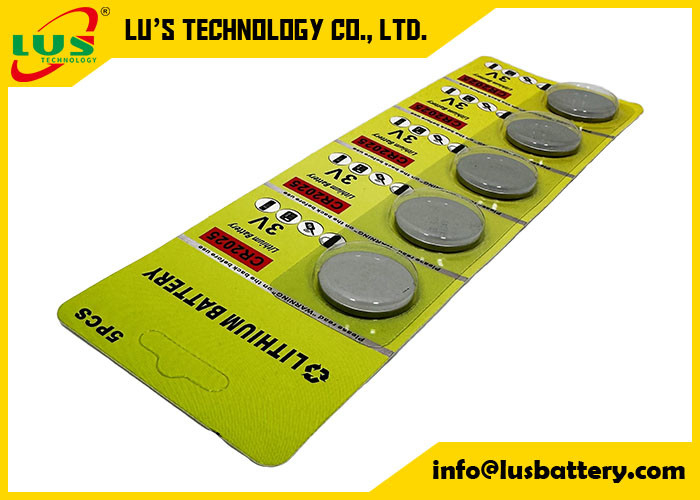3V Litium Coin Cell Battery CR2025 Baterie zdalne 5-pack IEC-CR2025 baterie litowe