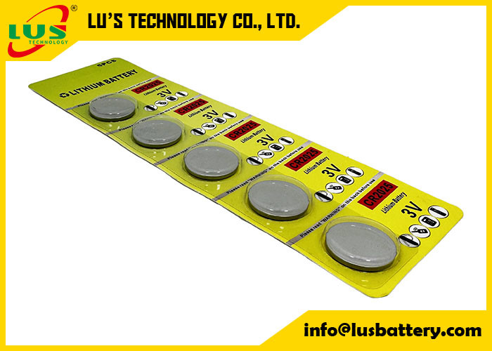 3V Litium Coin Cell Battery CR2025 Baterie zdalne 5-pack IEC-CR2025 baterie litowe