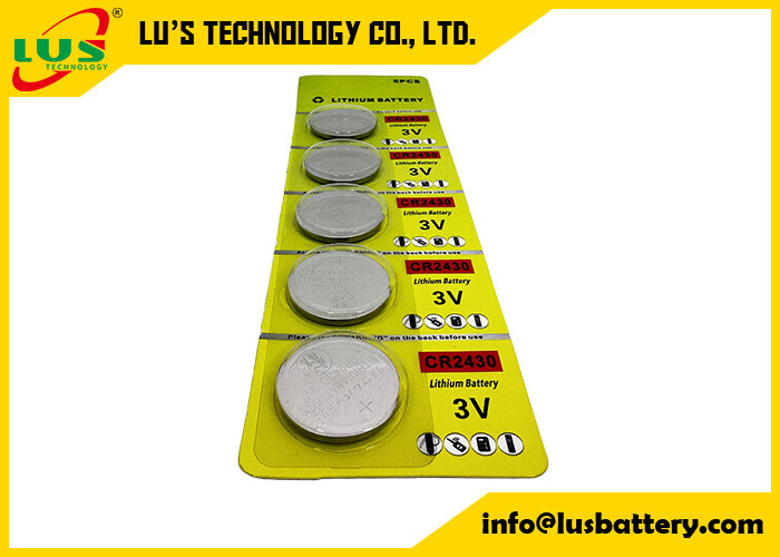 CR2430 Litium Coin Button Bateria komórkowa 280mah wymiana pasuje CR2430 L20 3-woltowa bateria
