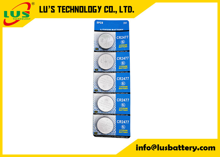 CR2477 3V Litowe ogniwa Bateria zamienna dla CR2477-T5 Bateria 3.0V Litowe baterie PLC 1100mah