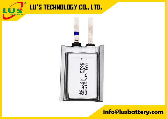 Litium Mangan Dioxide dostawca baterii Cp251525 3.0V 150mAh LiMnO2 Ultra-Thin Cell 3V