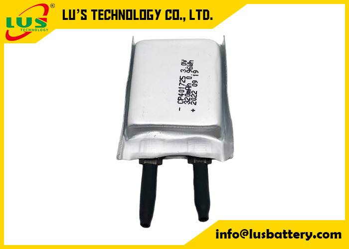 CP401725 Jednorazowy akumulator Li-MnO2 3.0V Ultra-Thin LiMno2 Soft Battery Pass CB
