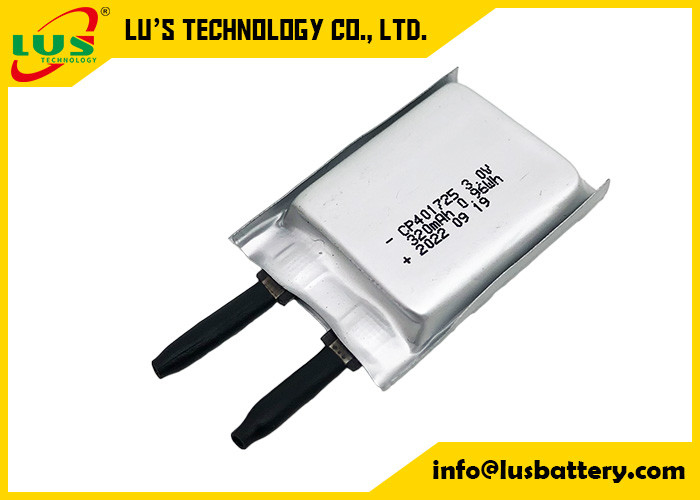 CP401725 Jednorazowy akumulator Li-MnO2 3.0V Ultra-Thin LiMno2 Soft Battery Pass CB